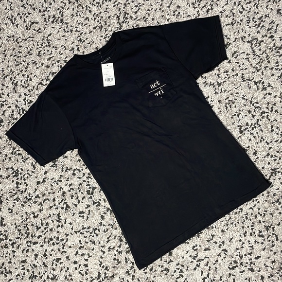 Active Ride Shop Short Sleeve Tee Shirt with Pocket —Small, Black, NWT - Picture 3 of 8